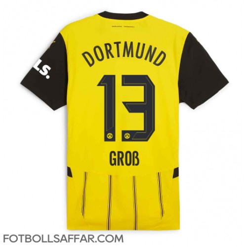 Borussia Dortmund Pascal Gross #13 Hemmatröja 2024-25 Kortärmad